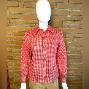 Vintage Gingham Button Down